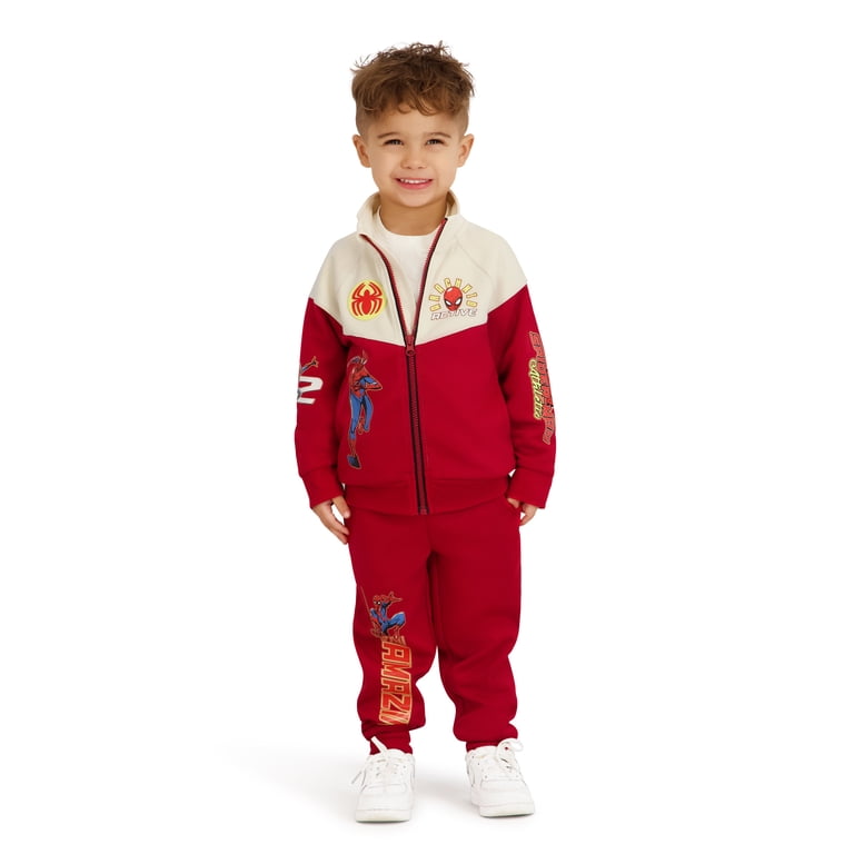 Spider-Man Toddler Boy 2-Piece Jacket and Pant Set photo 5