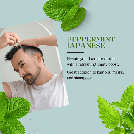 Peppermint Essential Oil - 1/6 fl oz (5 ml) Glass Bottle w/ Euro Dropper - 100% Pure Essential Oil by GreenHealth (2 Pk)