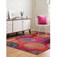 thumbnail image 3 of Rugs.com Azalea Collection Rug – 8' x 10' Rust Red Medium Rug Perfect For Living Rooms, Large Dining Rooms, Open Floorplans, 3 of 8
