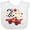 AA-White, variant on Inktastic Happy 2nd Birthday Red Racing Car Boys or Girls Baby Bib