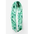 thumbnail image 2 of Bimba Green Animals Tie-Dye Pure Silk Printed Scarf Dupatta Head Neck Wrap Bandanas For Women 40 x 40 Inches, 2 of 6