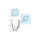 thumbnail image 2 of Vaso Vidrio Cube Con Tapa Compatible Con Oster Osterizer, 2 of 3