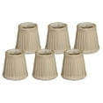 thumbnail image 4 of Royal Designs, Inc. Pleated Empire Chandelier Shade CS-109BG-6, Beige, 2 x 3.5 x 3.5, Pack of 6, 4 of 4