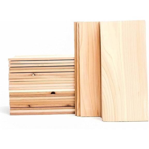 Wood Fire Grilling Co. Cedar Grilling Planks - 5x11" Bulk 30 Pack