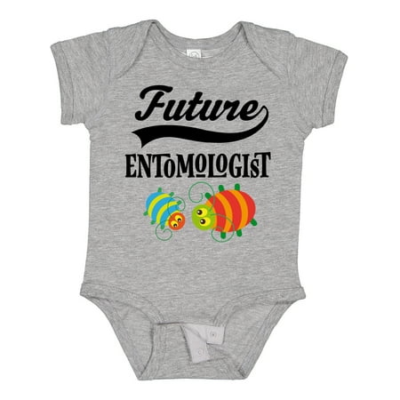 

Inktastic Future Entomologist Bug Scientist Gift Baby Boy or Baby Girl Bodysuit