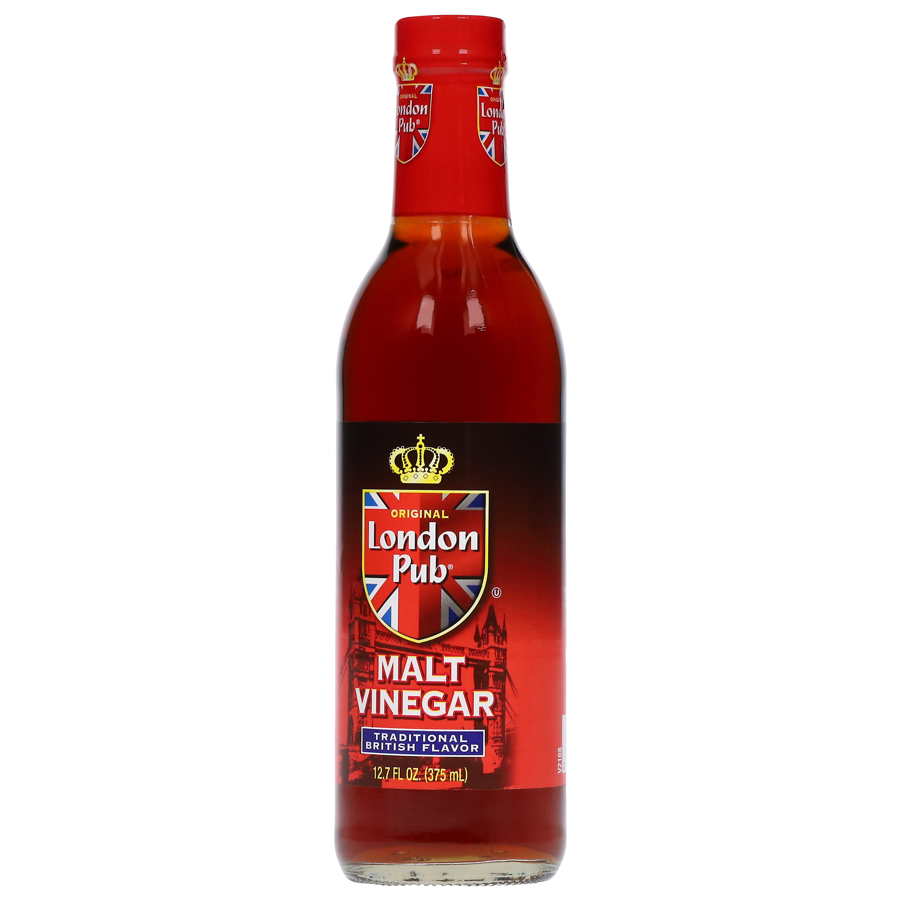(6 pack) London Pub Traditional British Flavor Malt Vinegar 12.7 fl oz