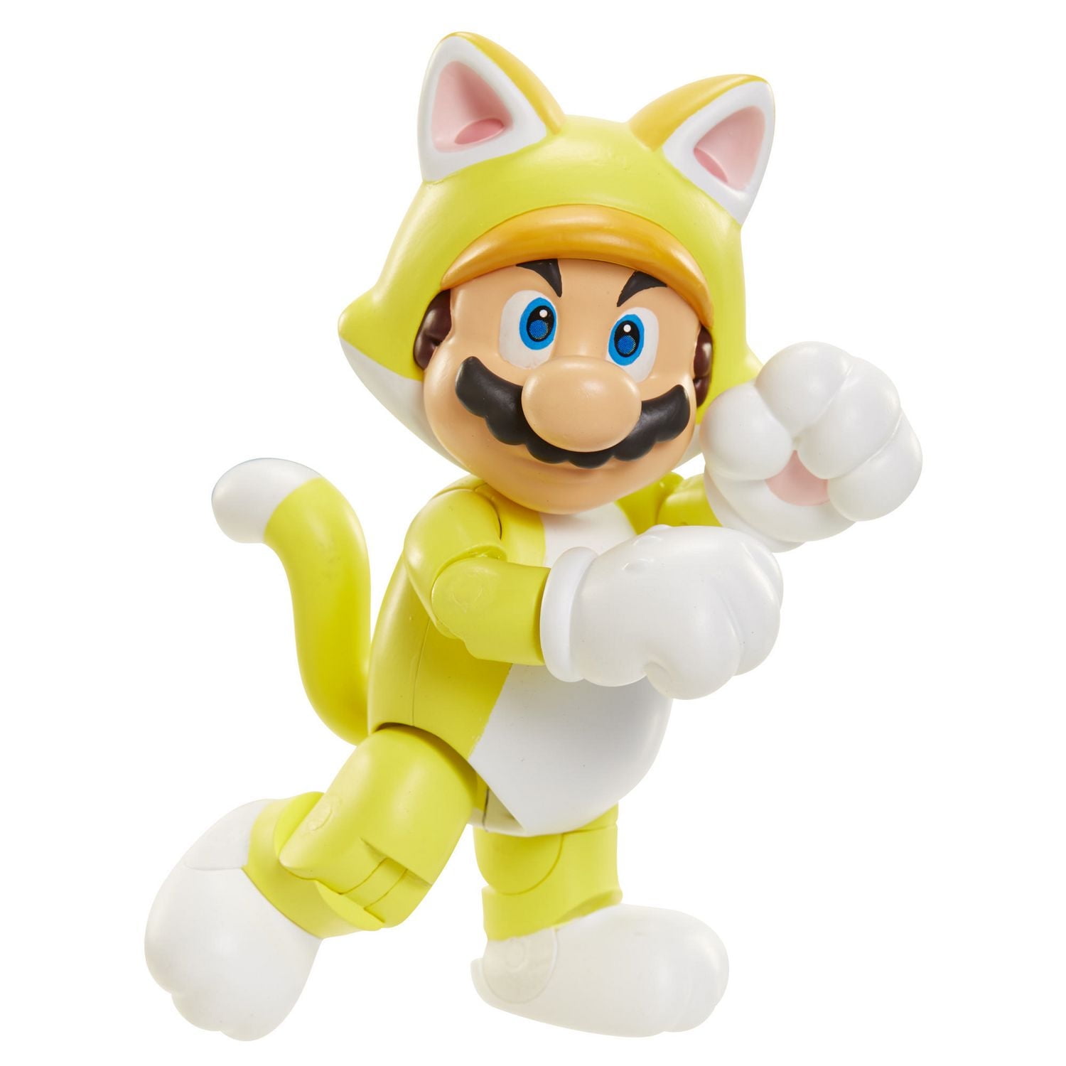 World of Nintendo CAT Mario 4" Figure