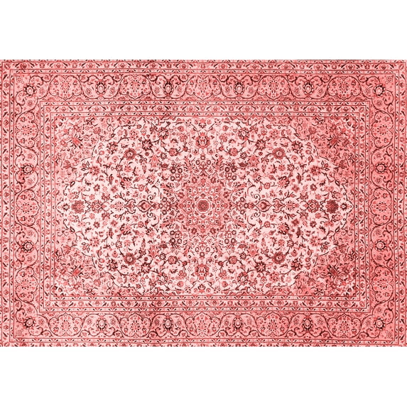 Ahgly Company Indoor Rectangle Persian Red Traditional Area Rugs, 5' x 7'