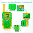 thumbnail image 3 of Walkie Talkies Obuby de 3 a 12 años para niños con un alcance de 3 km, paquete de 3, 3 of 7
