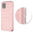 thumbnail image 2 of Apple iPhone 11 Phone Case [Shockproof] Drop-Protection Hard PC Soft Hybrid Impact Heavy Duty 2 Layers Body Protective Textured Anti Slip Armor Rubber Rugged TPU Cover ROSE GOLD for Apple iPhone 11, 2 of 2