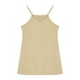 thumbnail image 4 of Miluxas Athletic Dress for Girl Casual Sleeveless Spaghetti Strap Sundress Workout Short Tennis Dress with Pockets, 4 of 9