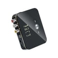 thumbnail image 3 of Matsuzay Transmisor receptor compatible con Bluetooth 5,0 estéreo 3,5mm Jack RCA adaptador de Audio inalámbrico óptico micrófono Control Cables de audio/vídeo, 3 of 8