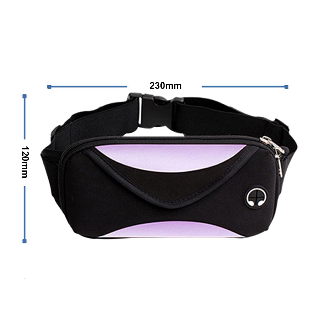 Waterproof Fanny Packs for Women Men Tactical Waist Belt Bag Small Crossbody Bum Bag Waist Packs with Headphone Hole for Running Hiking Fishing Travel Walmart