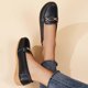 thumbnail image 4 of Xucatan Women's Casual Ballet Flats, Breathable Slip-On Round Toe Shoes for Women, Comfortable Solid Color Everyday Flat Shoes Gift, 4 of 8
