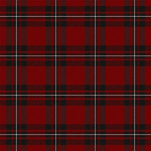 MacGregor Scottish Clan Plaid Pattern Edible Cake Topper  fits 1/4 Sheet cake or larger
