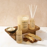 Allswell Embrace (Vanilla + Sugarcane + Almond) Scented 2-Wick Spa Jar Candle 15oz.