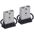 thumbnail image 1 of 120A Power Connector, Sturdy Lightweight Sturdy, Quick Connect Disconnect Battery, for Battery Plugs, Jumpers, Racing Cars, Trucks with Easy, 1 of 7