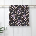 thumbnail image 5 of Fotbe Snake And Floral1 Pattern Premium Towels , (27.5x16in) Lightweight and Highly Absorbent Quick Drying Microfiber Towel, Perfect for Daily Use, 5 of 6