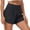 Black, variant on Athletic Shorts for Women Bermuda High Waisted Quick Dry Shorts Smmer Causal Loose Running Shorts, L