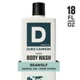 thumbnail image 3 of Duke Cannon Supply Co. Thick High Viscosity Body Wash – 3X Thicker, Plant-Based, Mineral-Enriched for Men – Shower Gel – Men’s Body Scrub – Seawolf (18 oz), 3 of 6