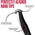 thumbnail image 4 of My Lash Tools Mega Boot Volume Fiber Tip Lash Tweezer \u2013 LASH ARTIST ACE, Professional Eyelash Extension Tweezers, Precision Fan Making, Plain Grip (Black), 4 of 8