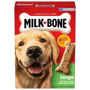 Milk- Original Dog Biscuits, Large Crunchy Dog Treats, 24 oz.