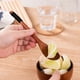 thumbnail image 4 of Nvzi Juego de cubiertos de madera de 12 piezas, mango liso pulido antideslizante, esencial para viajes de camping y picnic (6 cucharas + 6 tenedores) para 6 personas., 4 of 5