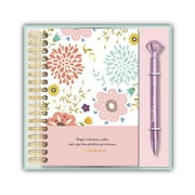 Pura Vida Gifts - Libreta y boligrafo diamante - "Deleitate en el Seor"