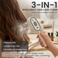 thumbnail image 4 of Electric Spray Air Cushion Comb, Electric Spray Air Cushion Comb 300mAh Rechargeable Wet Dry Detangling Brush, 4 of 9