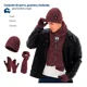 thumbnail image 3 of Gorro Bufanda Guante Conjunto Térmico Invierno Frio Unisex, 3 of 7