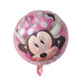 thumbnail image 1 of Globos redondos de aluminio con dibujos animados de Mickey y Minnie para niños, decoración para fiesta de cumpleaños, juguetes para Baby Shower, 10 piezas y 18 pulgadas（style-2 18 pulgadas, 1 of 5