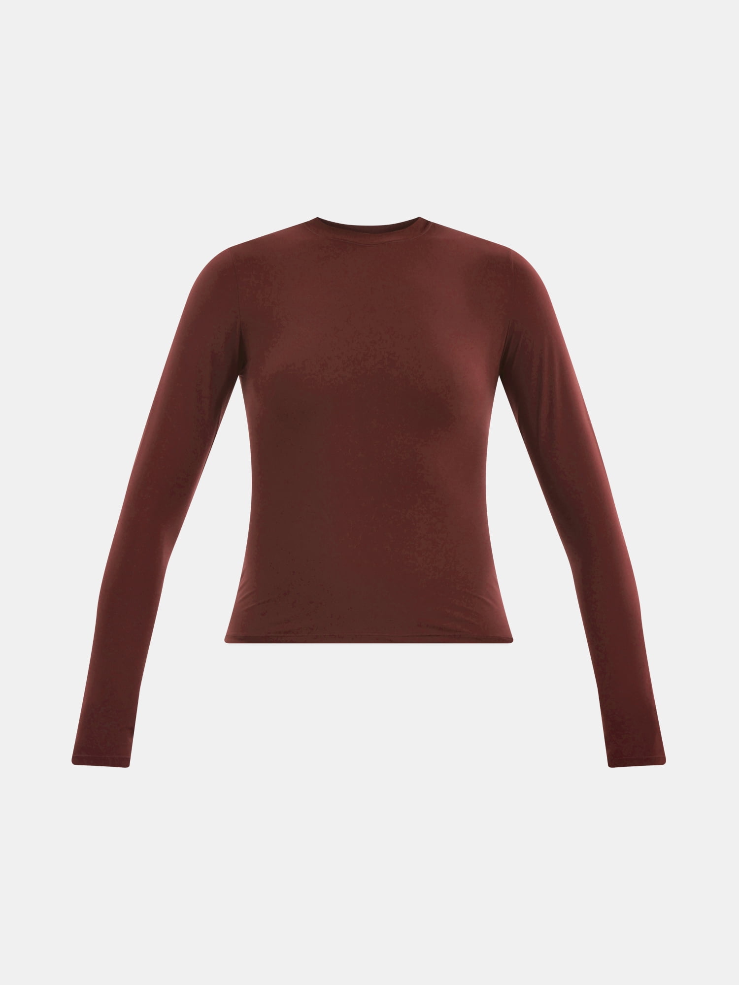 No Boundaries Women’s Fit Stretch Long Sleeve T-Shirt, Sizes XS–3XL