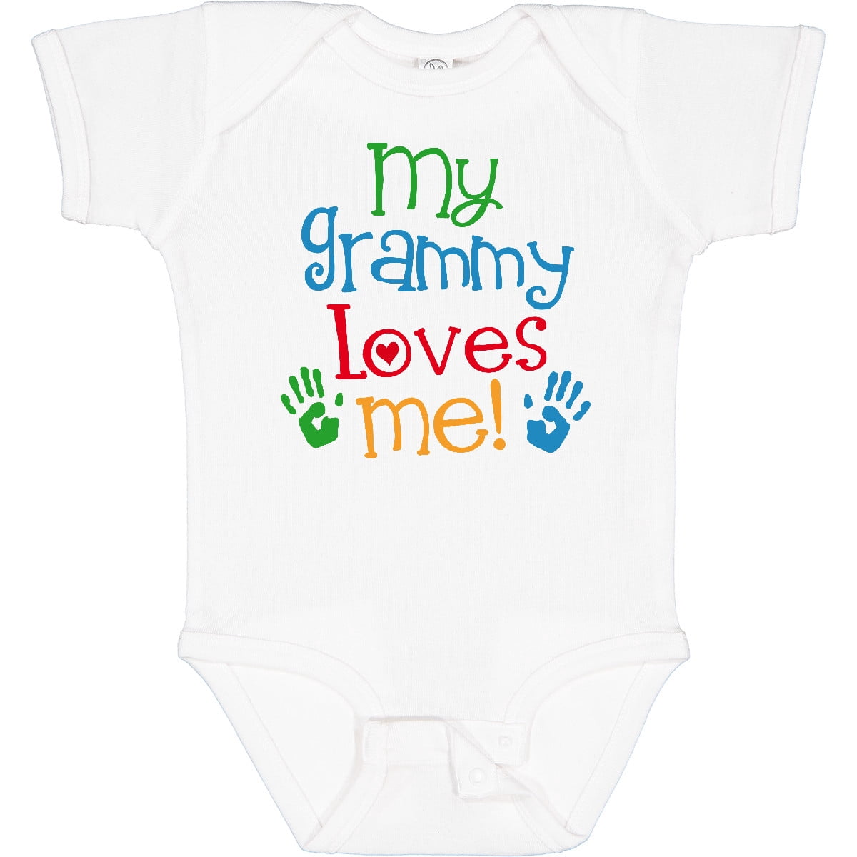 Inktastic My Grammy Loves Me Boys or Girls Baby Bodysuit