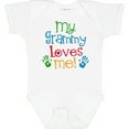 thumbnail image 3 of Inktastic My Grammy Loves Me Boys or Girls Baby Bodysuit, 3 of 5
