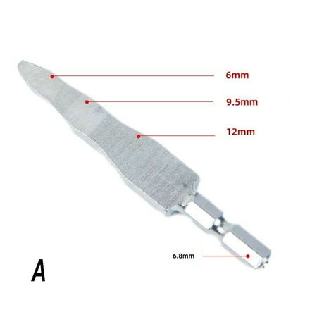 

Copper tube reaming tool Cross screwdriver Drill bit Aluminum tube expander