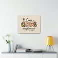 thumbnail image 4 of Scripture Walls Ephesians 2:10 God's Masterpiece Bible Verse Canvas Christian Wall Art Ready to Hang Unframed, 4 of 17