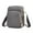 Gray, variant on SLYNSHome Body Bag Women Nylon, Ladies Purse Mini 3 Layer Zipper Shoulder Wallet Bag
