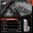 thumbnail image 2 of A-Premium Performance Muscle Car Engine Oil Pan Complete Kit Compatible with GM LS1 LS3 LSA LSX Chevrolet Chevy Pontiac Replace # 19212593, 2 of 8