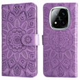 thumbnail image 1 of Funda tipo cartera GANGXUN para Xiaomi Poco X7 5G , diseño girasol, cuero PU, soporte, cierre magnético, tarjetero, 1 of 5
