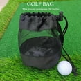 thumbnail image 3 of Golf Special Net Bag Tennis Balls Drawstring Pouch Carrying Hold Storage K, 3 of 7