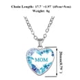 thumbnail image 2 of Pendentif Médaillon Cœur Gravé Élégant pour Femmes, 2 of 2
