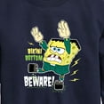 thumbnail image 3 of SpongeBob SquarePants - Bikini Bottom Beware - Toddler And Youth Crewneck Fleece Sweatshirt, 3 of 6