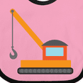 thumbnail image 4 of Inktastic Kids Construction Crane Boys or Girls Baby Bib, 4 of 4