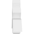 thumbnail image 3 of 60"W x 22 1/2"H x 6"D x 6"F, 9/12 Pitch, Alberta Architectural Grade PVC Gable Bracket, 3 of 8