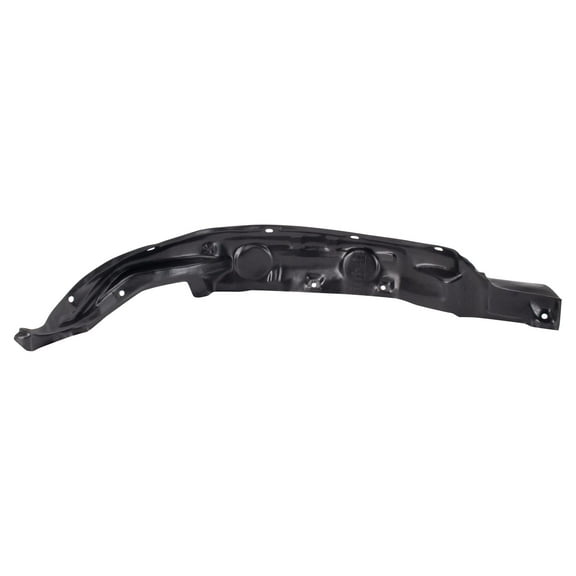 TRQ Front Right Inner Fender Liner Black Passenger Side Fits Select 1984-1988 Toyota Pickup TO1251107