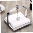 thumbnail image 4 of IDEANATEGRATE Servilletas Moderno De Acero Inoxidable Color Plata Para Uso Interior Y Exterior, 4 of 8