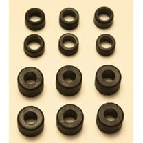 6 Rear   6 Front Tires for Tyco 440x2 Mattel HPX2 Tyco 440 Slot Cars 12 Tires