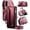 Hotpink, variant on for Samsung Galaxy A36 5G Wallet Case with 10 Card Slots Zipper Pocket,PU Leather Magnetic Flip Folio Wristlet Shoulder Strap 3-in-1 Crossbody Phone Case Wallet for Women Men,Purple