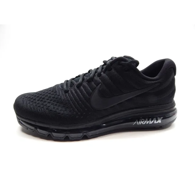 NIKE MEN'S AIR MAX 2017 BLACK BLACK 849559 004 MEN SHOES