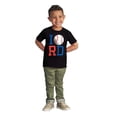 thumbnail image 3 of Béisbol Republica Dominicana Ball Toddler Boy Girl T Shirt Infant Toddler Brisco Brands 24M, 3 of 6